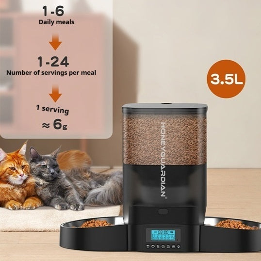 Smart Automatic Pet Feeder Cat Timing Quantitative - Majestic Pet Kingdom