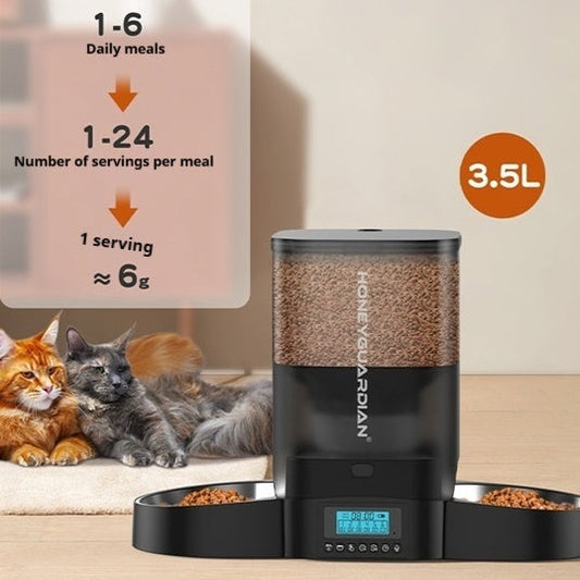 Smart Automatic Pet Feeder Cat Timing Quantitative - Majestic Pet Kingdom