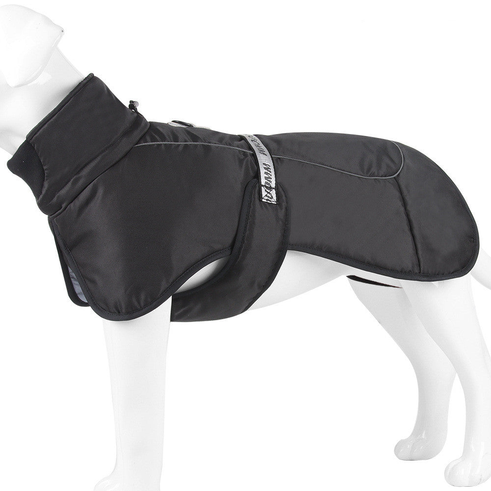 New Dog Clothes Cloak Style Thickened And Warm Pet Keeping Warming Clothes With Reflective Warmth Pet Supplies - Majestic Pet Kingdom