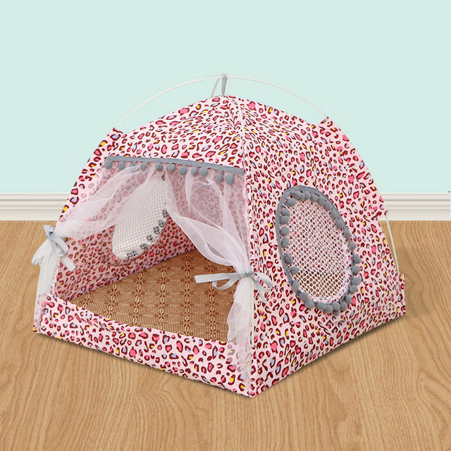 Comfy Calming Pet Tent Bed for Small Dogs and Cats | Purrfect Pet Kingdom