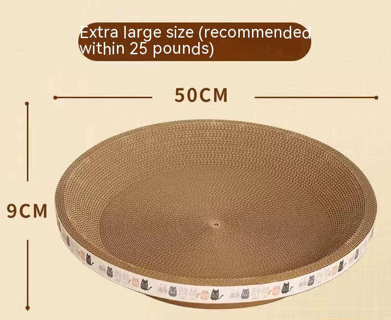 Cat Scratch Board And Cat Nest Integrated, Wear-resistant And Non Falling Debris - Majestic Pet Kingdom