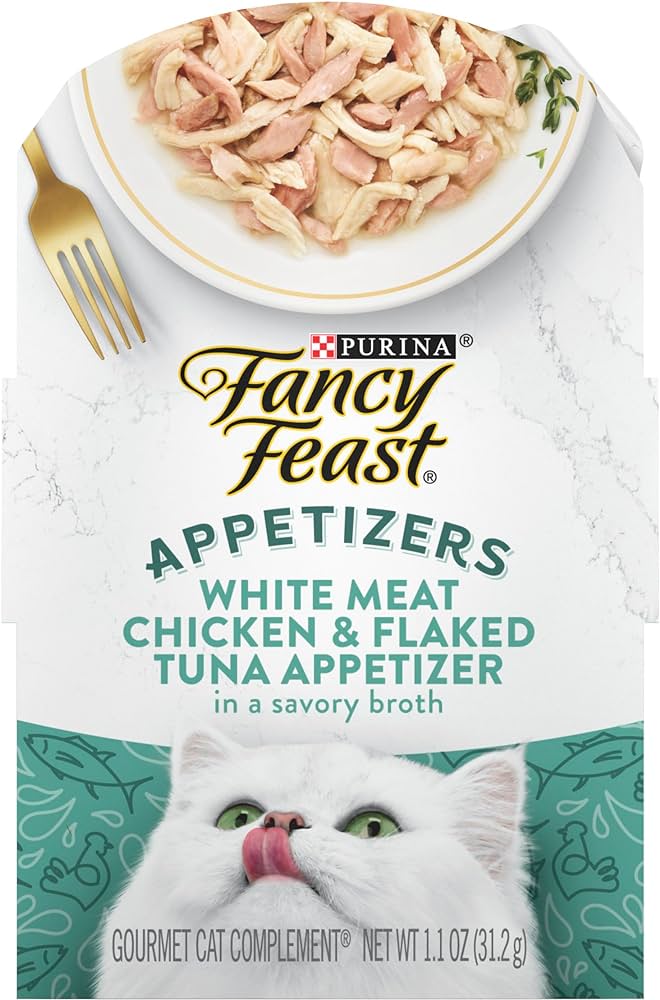 Fancy Feast Appetizers Chicken & Tuna Wet Cat Food (1.1oz) - Majestic Pet Kingdom