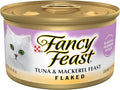 Fancy Feast Flaked Tuna & Mackerel Wet Cat Food (3oz) - Majestic Pet Kingdom