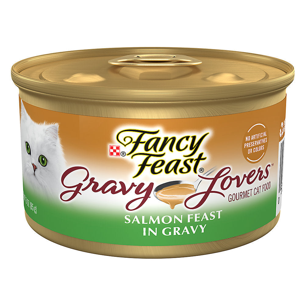 Fancy Feast Gravy Lovers Salmon Wet Cat Food (3oz) - Majestic Pet Kingdom