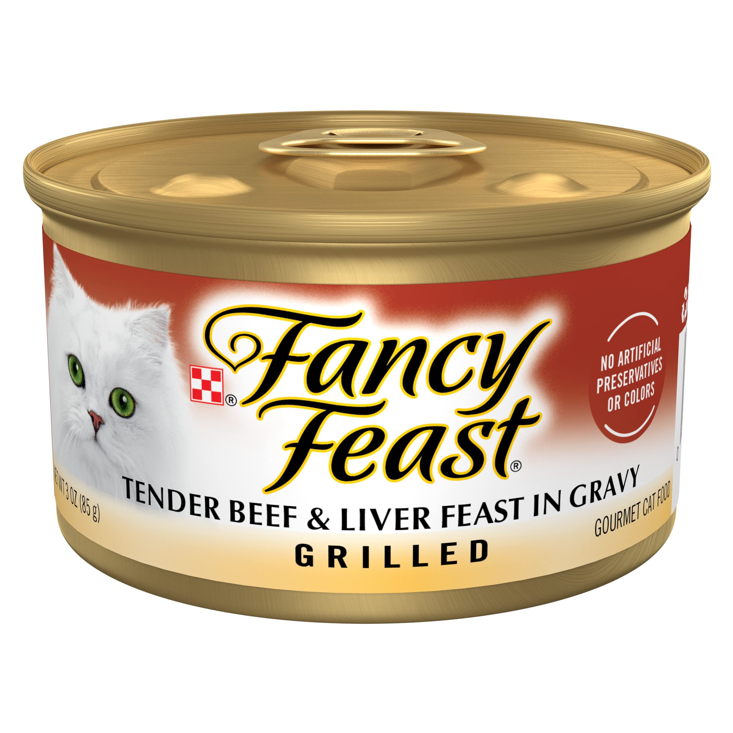 Fancy Feast Grilled Beef & Liver Wet Cat Food (3oz) - Majestic Pet Kingdom
