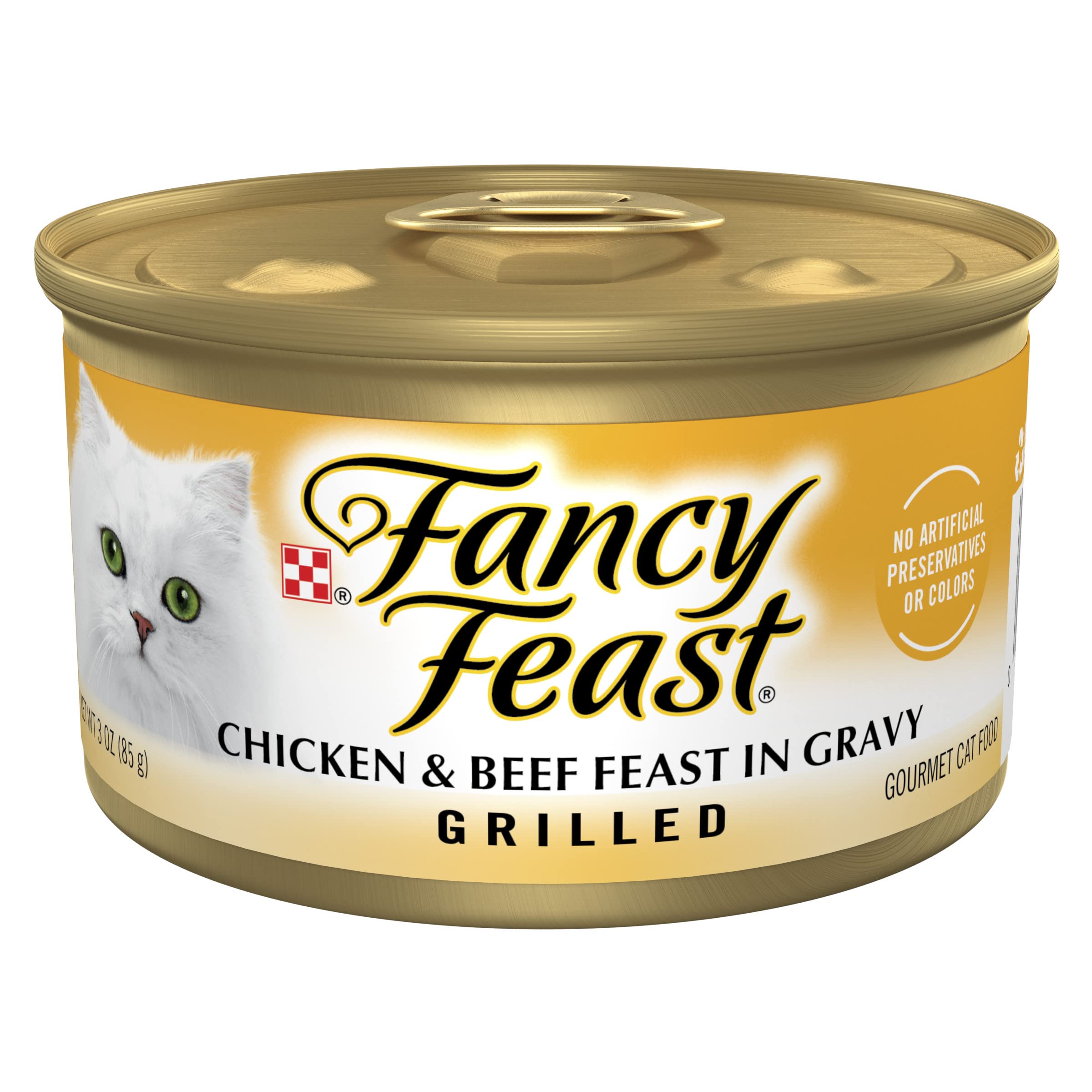 Fancy Feast Grilled Chicken & Beef Wet Cat Food (3oz) - Majestic Pet Kingdom