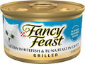 Fancy Feast Grilled Ocean Whitefish & Tuna Wet Cat Food (3oz) - Majestic Pet Kingdom