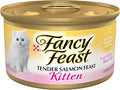 Fancy Feast Kitten Tender Salmon Feast Wet Cat Food (3oz) - Majestic Pet Kingdom
