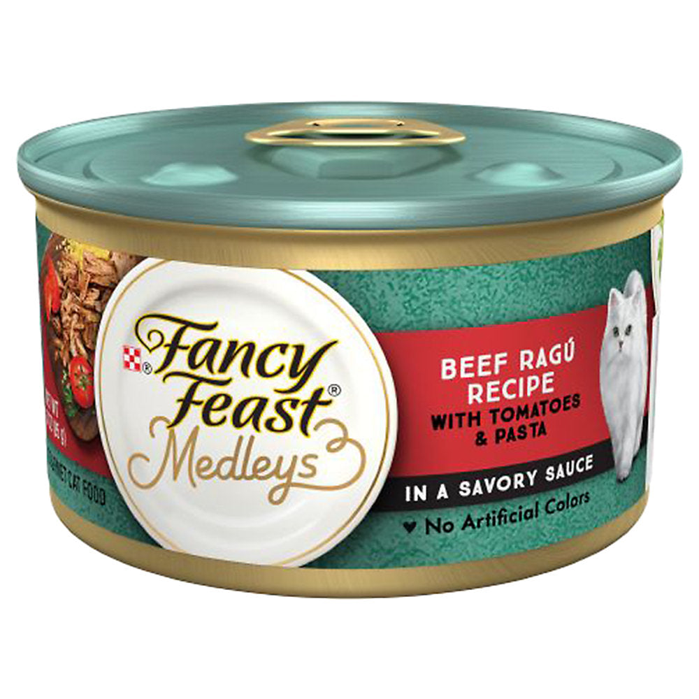 Fancy Feast Medleys Beef Ragu Wet Cat Food (3oz) - Majestic Pet Kingdom