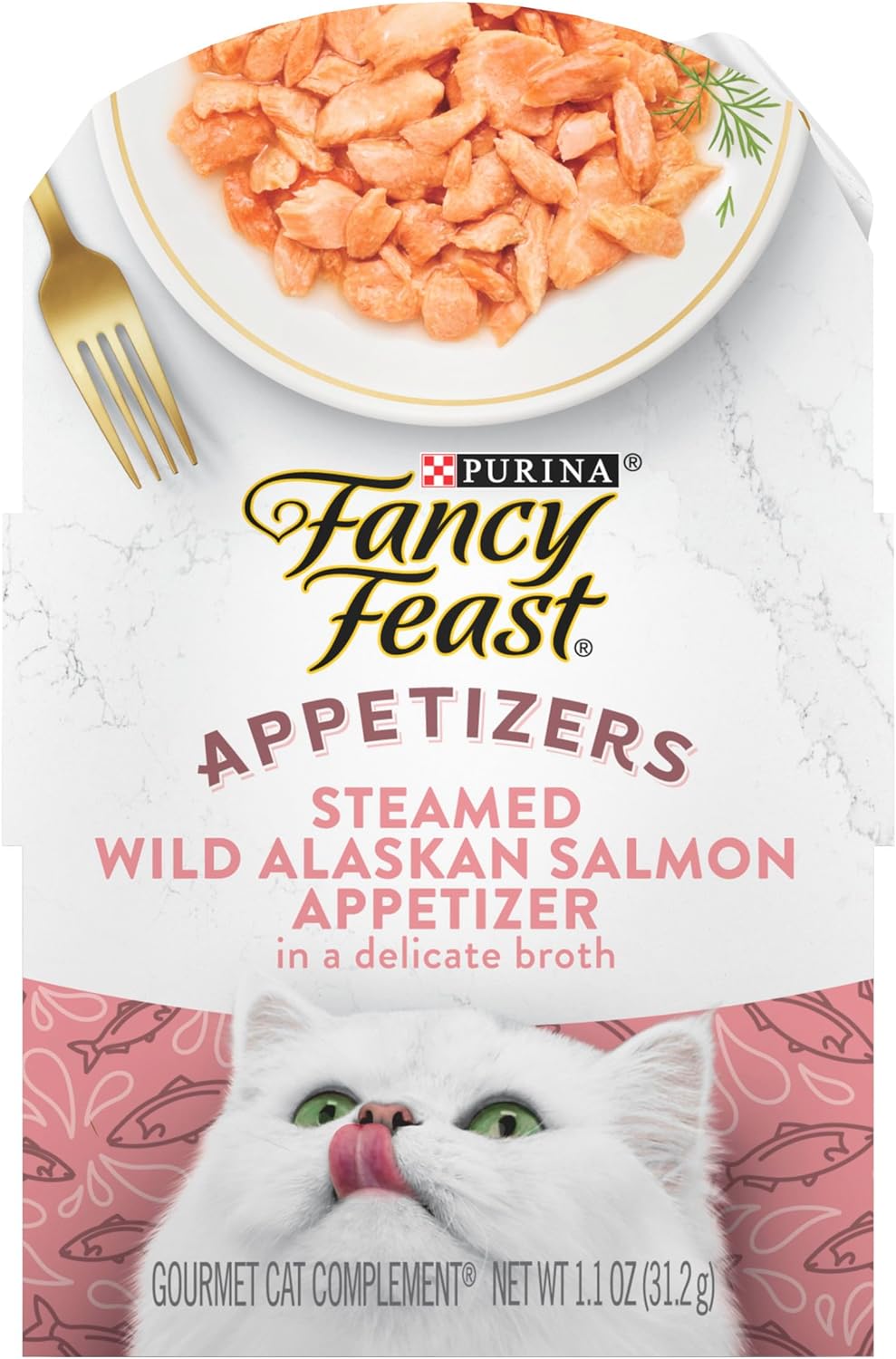 Fancy Feast Appetizers Salmon Wet Cat Food (1.1oz) - Majestic Pet Kingdom
