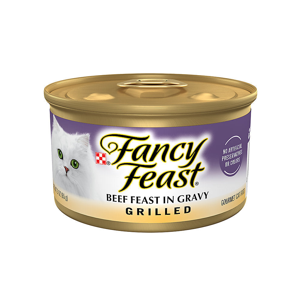 Fancy Feast Grilled Beef Feast Wet Cat Food (3oz) - Majestic Pet Kingdom