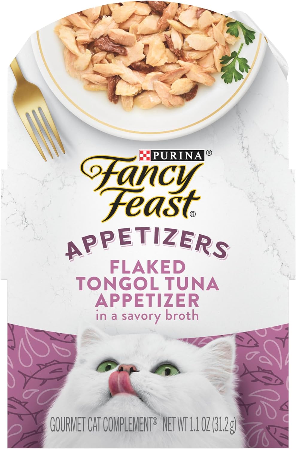 Fancy Feast Appetizers Flaked Tongol Tuna Wet Cat Food (1.1oz) - Majestic Pet Kingdom