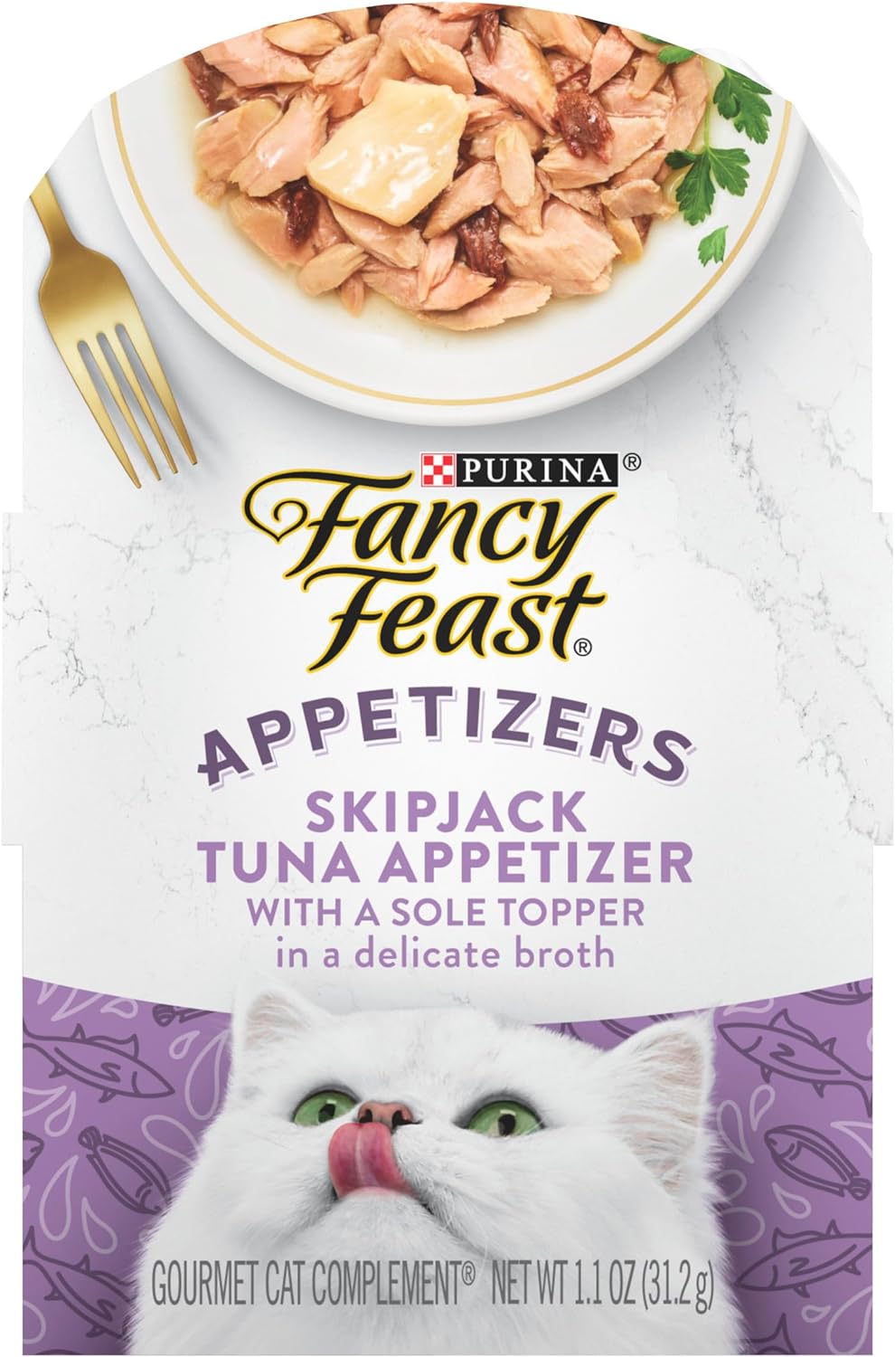 Fancy Feast Appetizers Skipjack Tuna Wet Cat Food (1.1oz) - Majestic Pet Kingdom
