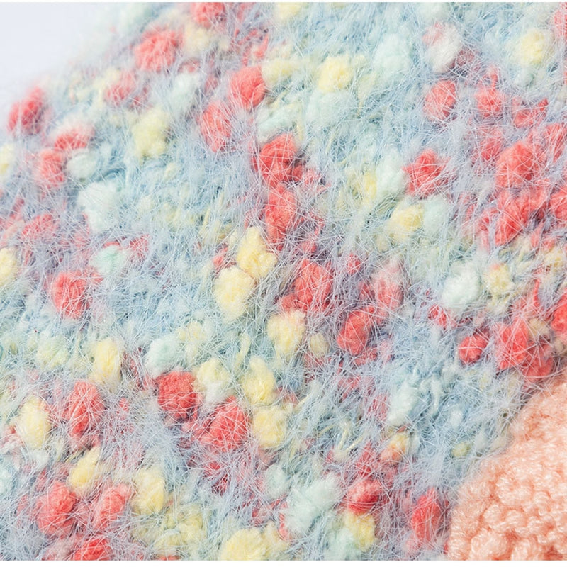 Autumn And Winter Pet Sweaters, Three-dimensional Bear Floral Yarn, Small And Medium-sized Dog Bichon Frise Yorkshire Terrier Pullover, Cat And Dog Clothes - Majestic Pet Kingdom