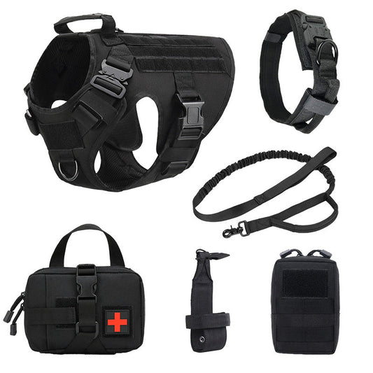 Pet Vest Dog Training 6-piece Set Battle Suit Pet Wellness Essential | Majestic Pet Kingdom™