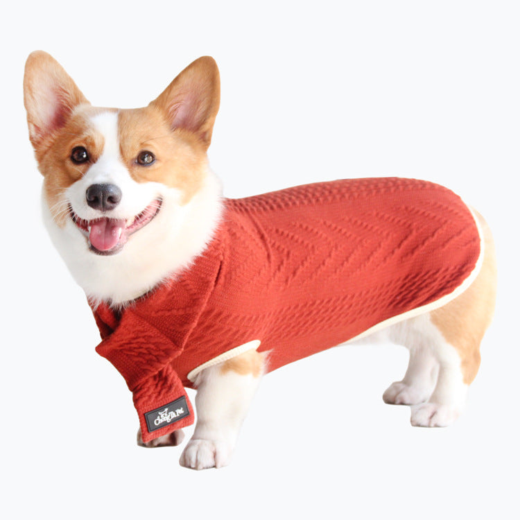 Dog Clothes Vintage Twist Pet Sweater - Majestic Pet Kingdom