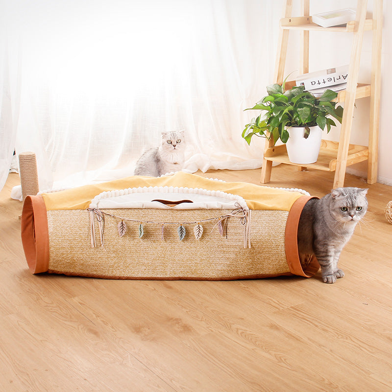 Cat Net Red Cat Litter Roll Totoro Toys Drilling Hole Cat Supplies - Majestic Pet Kingdom