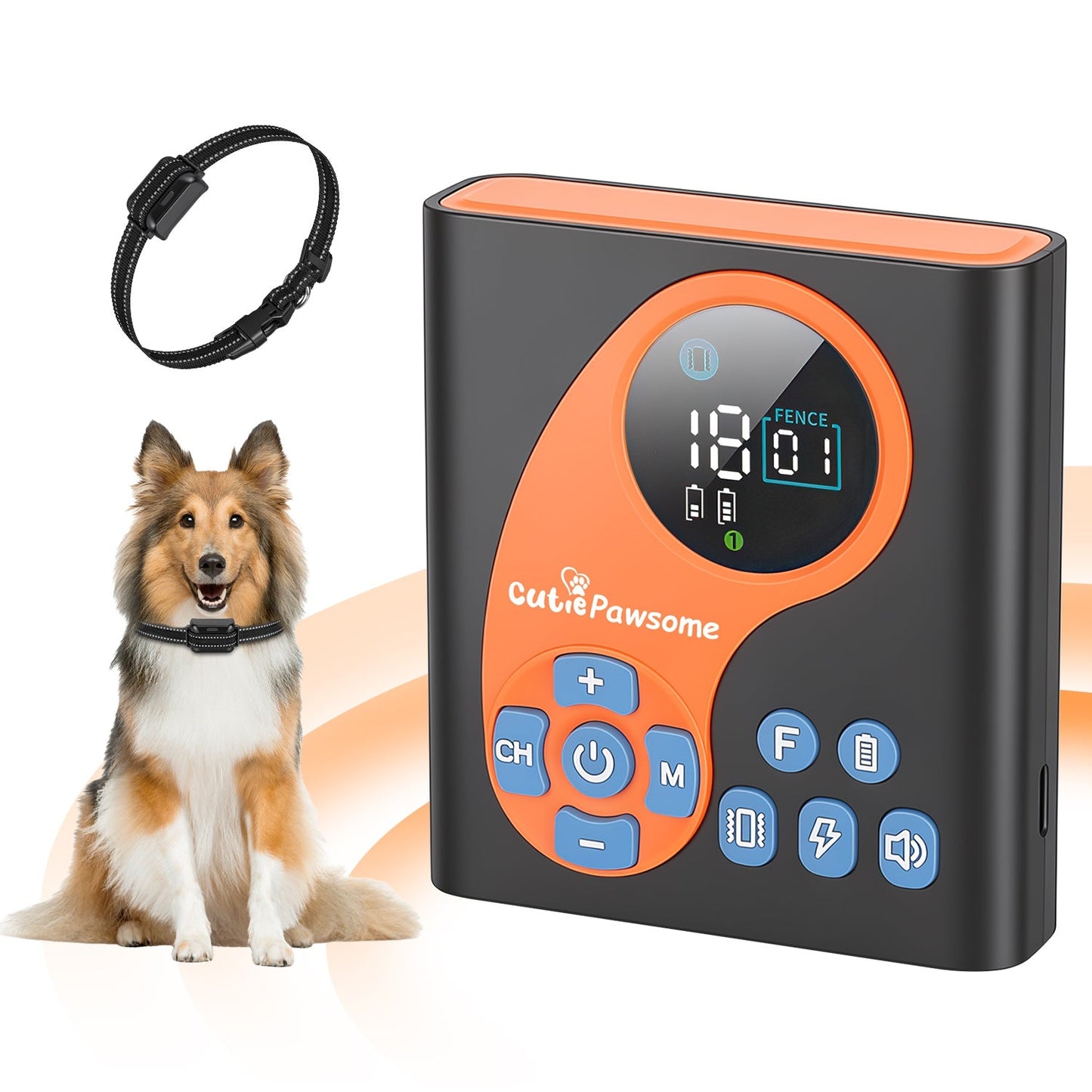 Wireless Dog Fence System with Training Collar - 722FT Range | Purrfect Pet Kingdom