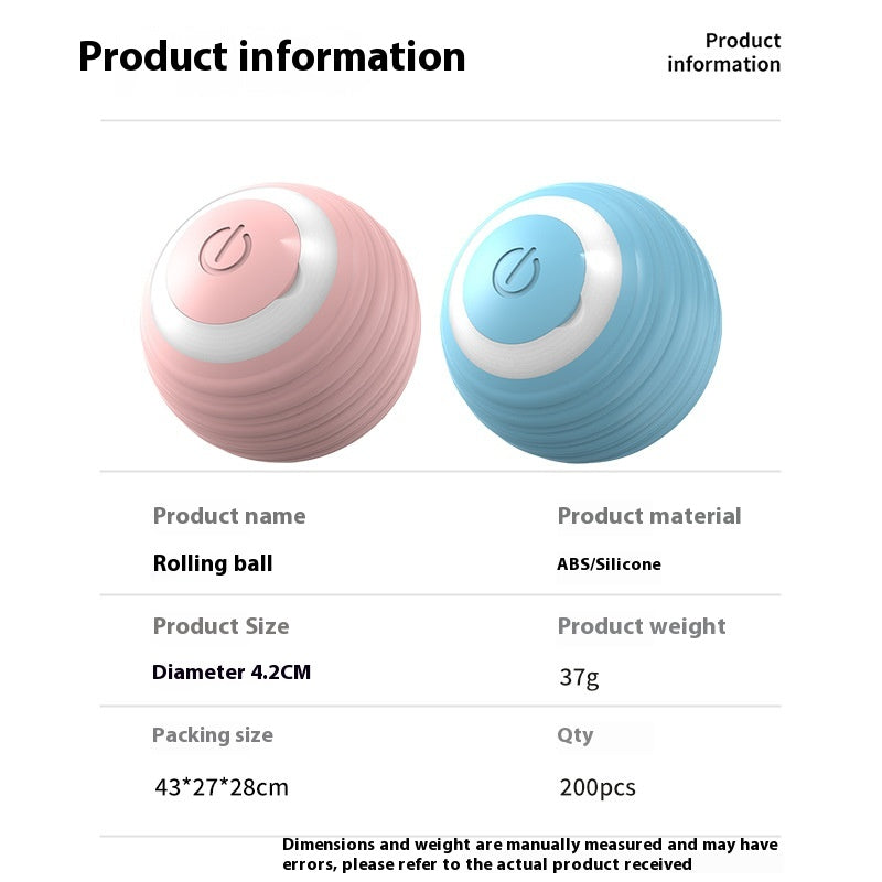 Smart Automatic Moving Electronic Dog Ball Toy