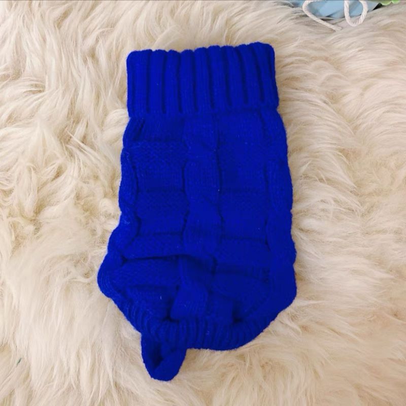 Cat Clothes Cat Pet Supplies Autumn Winter Knitted Sweater Cute Net Red - Majestic Pet Kingdom