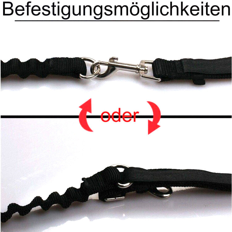 Dog Bike Leash Detachable Hands-Free Cycling Traction Lead - Detail Angle 5 | Majestic Pet Kingdom