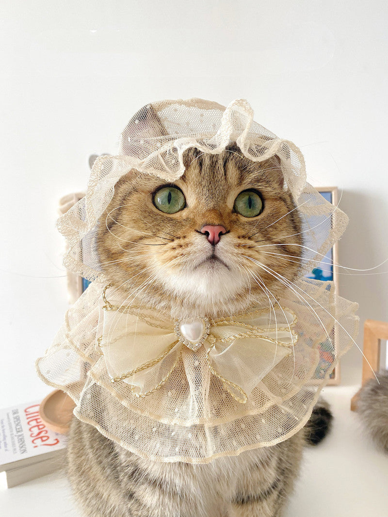 Netizens Cats Dogs Pets Lace Bibs Hats Clothes - Majestic Pet Kingdom
