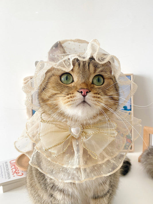 Netizens Cats Dogs Pets Lace Bibs Hats Clothes - Majestic Pet Kingdom