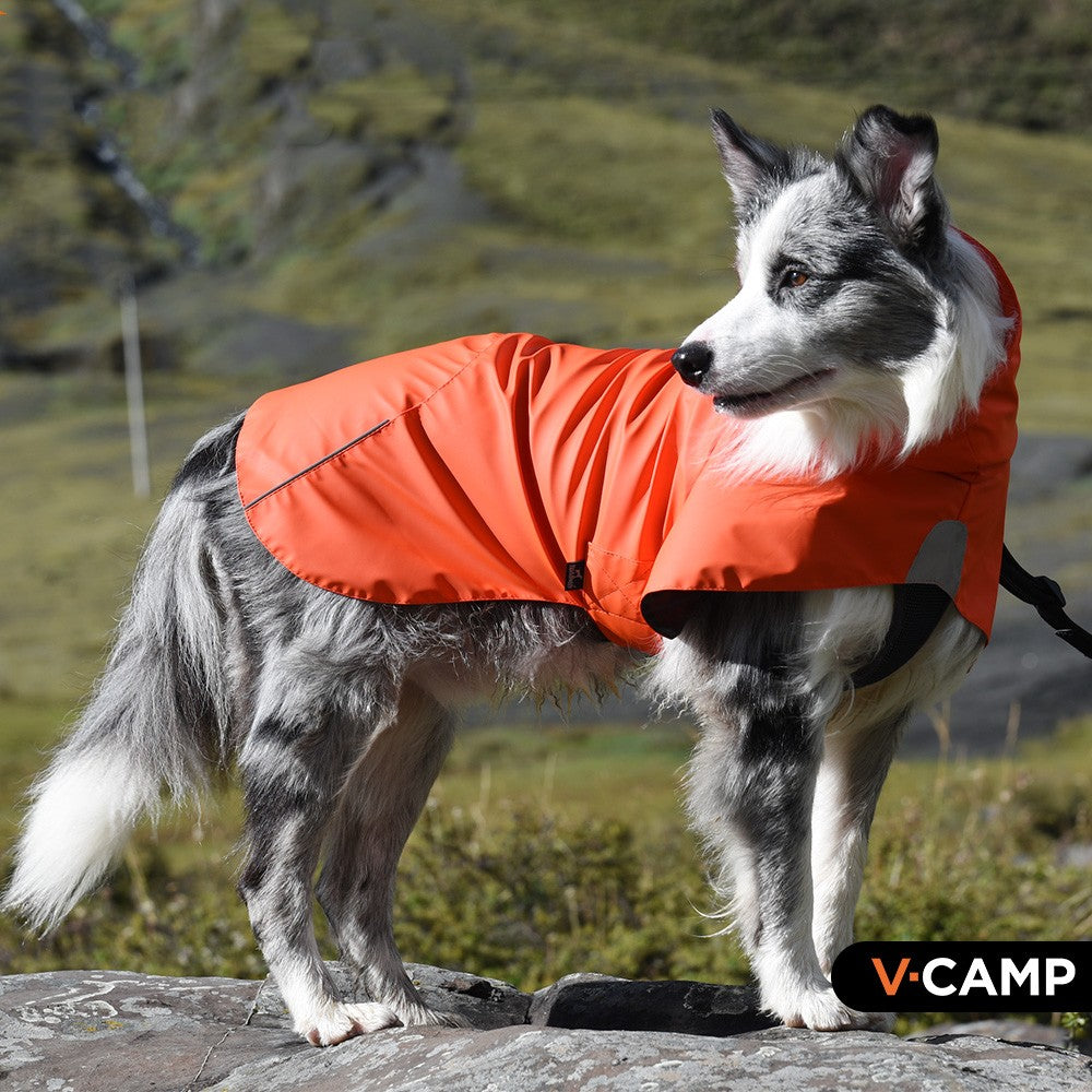Pet Shell Jacket Dog Waterproof Windproof Raincoat - Majestic Pet Kingdom