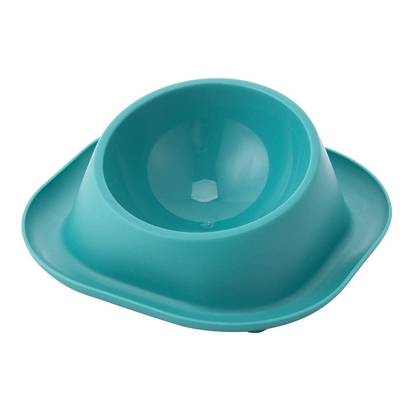 Anti-ant Cat Bowl Stainless Steel Oblique Mouth Anti-leakage Cat Food Holder Anti-tumble Pet Supplies - Majestic Pet Kingdom