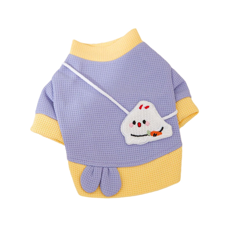 Pet Dog Hoodie Cartoon  Lightweight Coat For Small Dogs Fashionable Pet Outfit | Purrfect Pet Kingdom