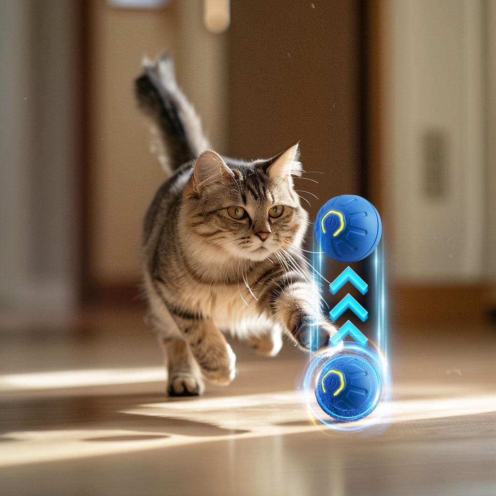 Smart Automatic Moving Electronic Dog Ball Toy
