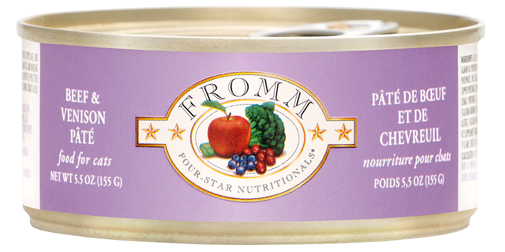 Fromm 4 Star Beef and Venison Cat Pate (5.5oz) - Majestic Pet Kingdom
