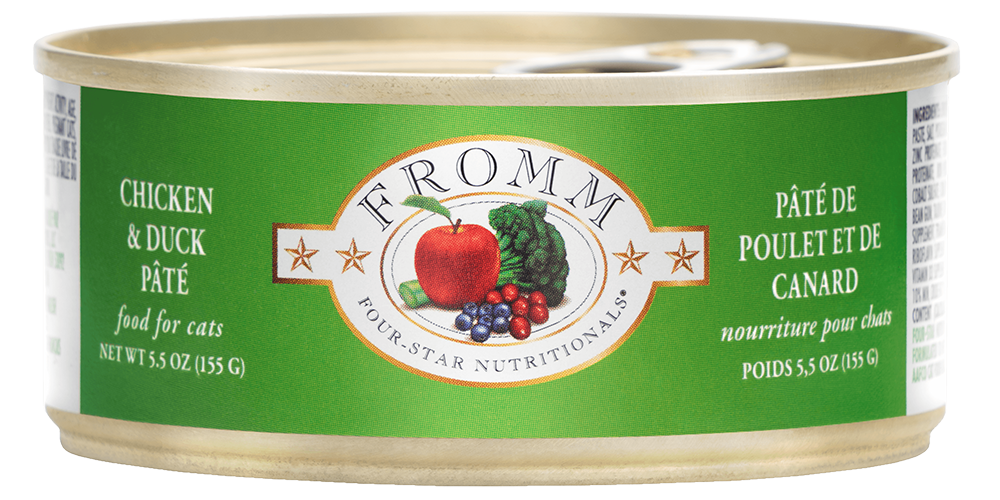 Fromm 4 Star Chicken and Duck Cat Pate (5.5oz) - Majestic Pet Kingdom