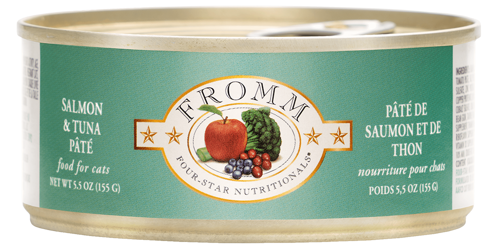 Fromm 4 Star Salmon and Tuna Cat Pate (5.5oz) - Majestic Pet Kingdom