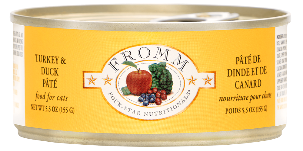 Fromm 4 Star Turkey and Duck Cat Pate (5.5oz) - Majestic Pet Kingdom
