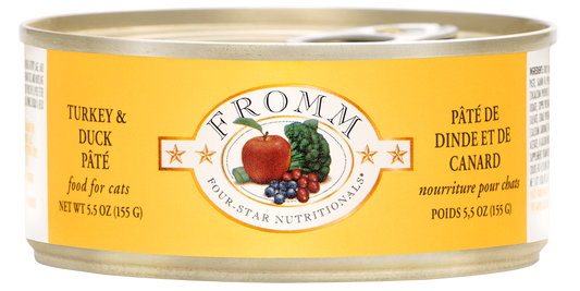 Fromm 4 Star Turkey and Duck Cat Pate (5.5oz) - Majestic Pet Kingdom