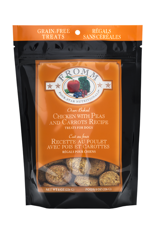 Fromm 4-Star Chicken, Carrot, & Pea Dog Treats (8oz)