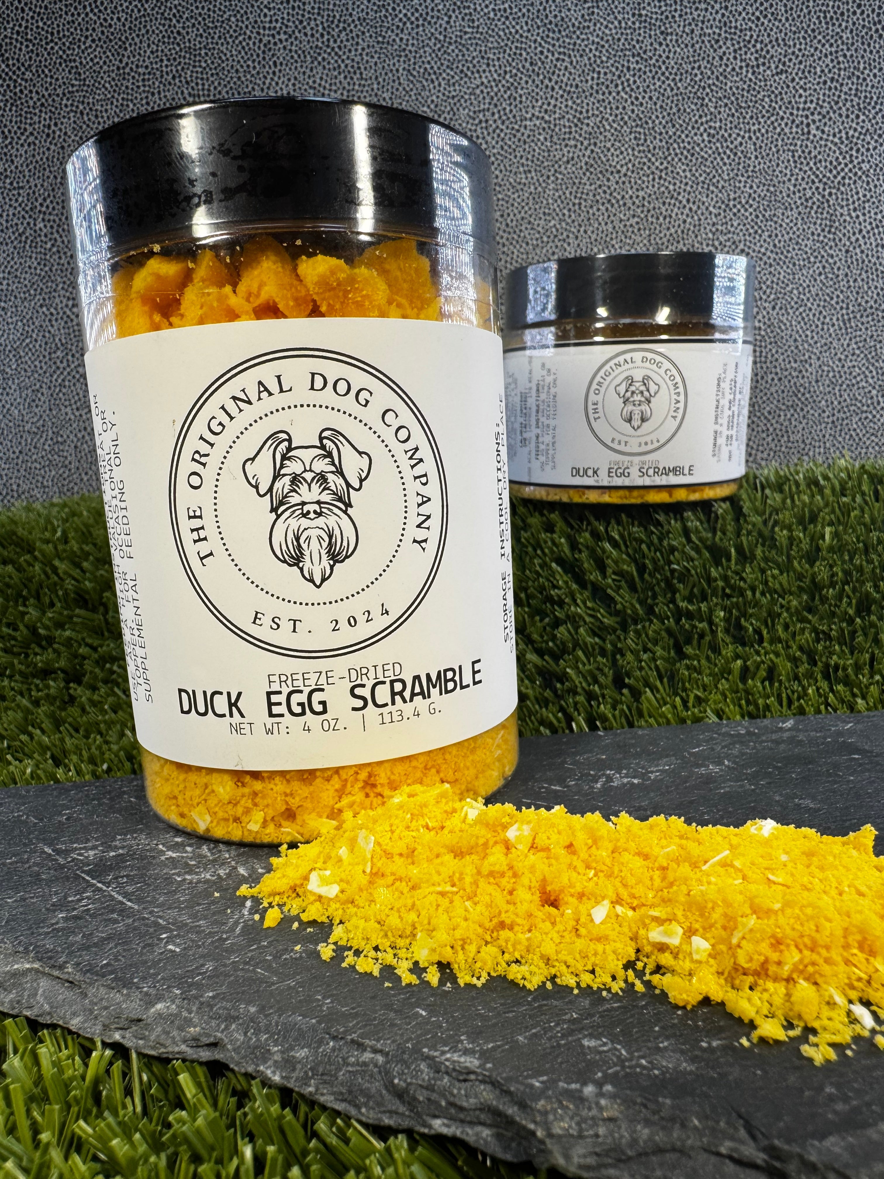 Majestic Pet Kingdom Freeze-Dried Duck Egg Scramble Treats, 5 oz