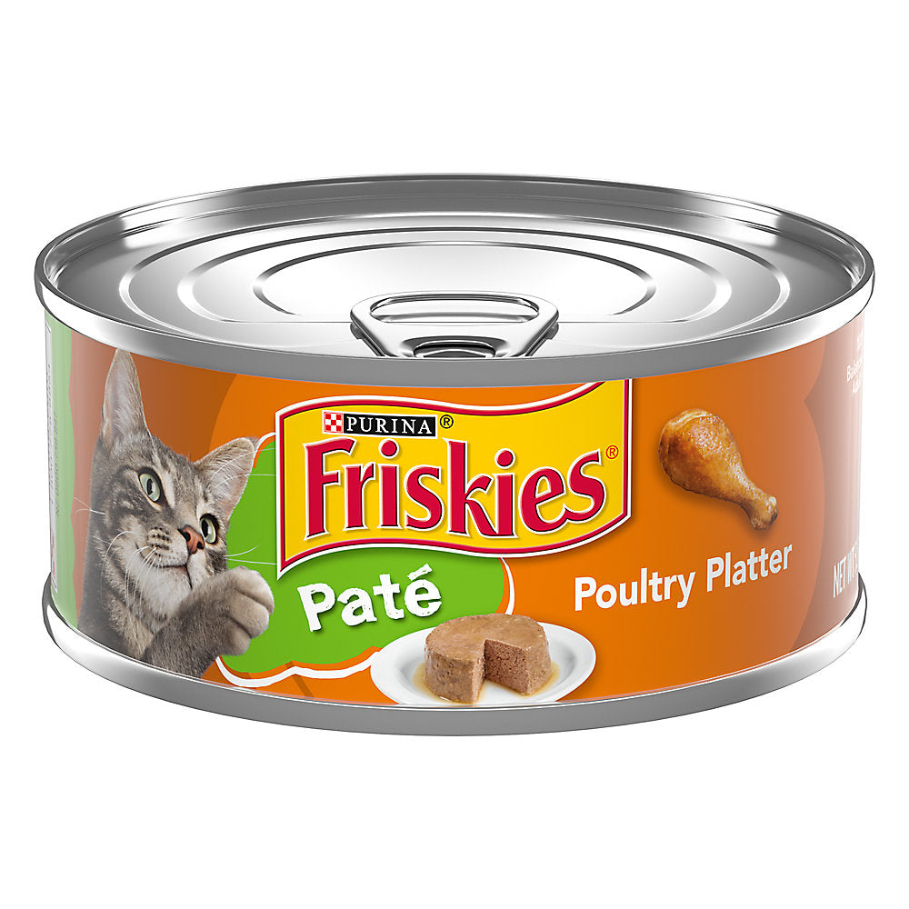 Friskies Poultry Platter Pate Wet Cat Food (5.5oz) - Majestic Pet Kingdom