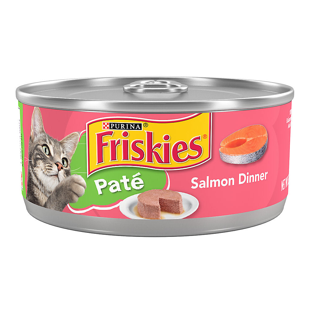 Friskies Salmon Pate Wet Cat Food (5.5oz) - Majestic Pet Kingdom