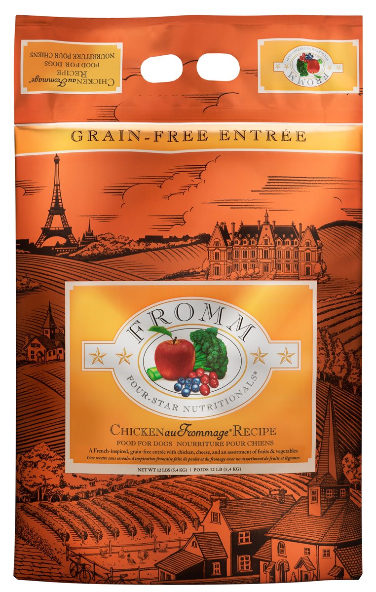 Dog Food Fromm 4-Star Chicken Au Frommage Grain Free Kibble