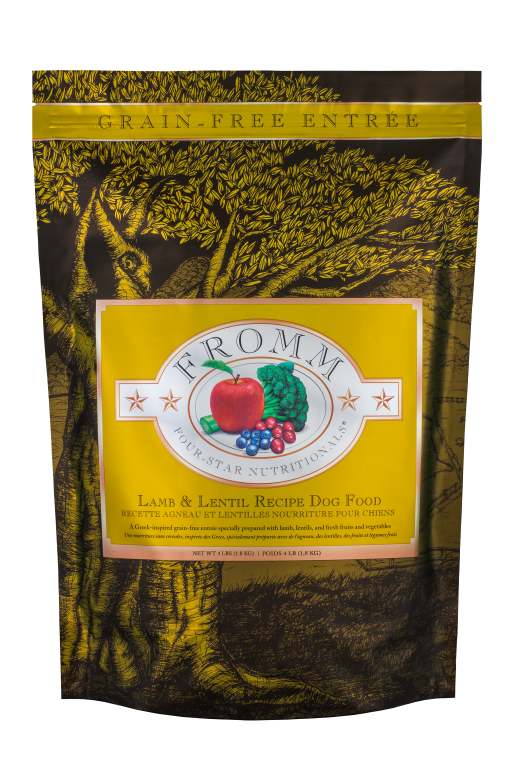 Dog Food Fromm 4-Star Lamb and Lentil Grain Free Dry Kibble