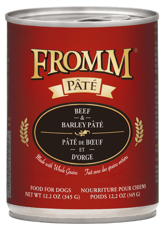 Fromm All Life Stages Beef & Barley Wet Dog Can (12.2oz) - Majestic Pet Kingdom