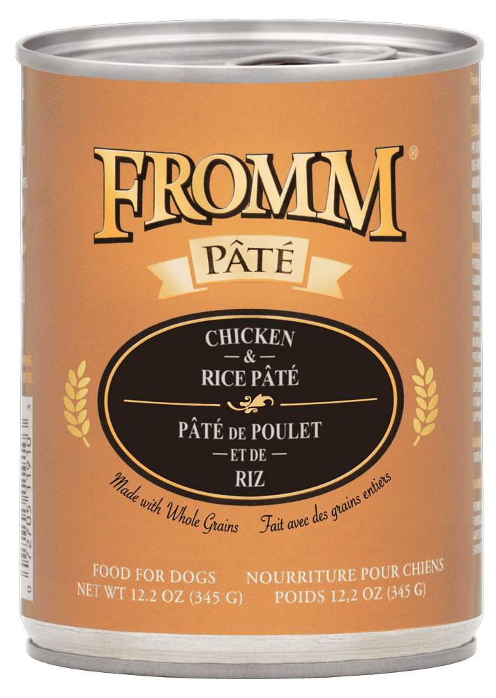 Fromm All Life Stages Chicken & Rice Pate Wet Dog Can (12.2oz) - Majestic Pet Kingdom