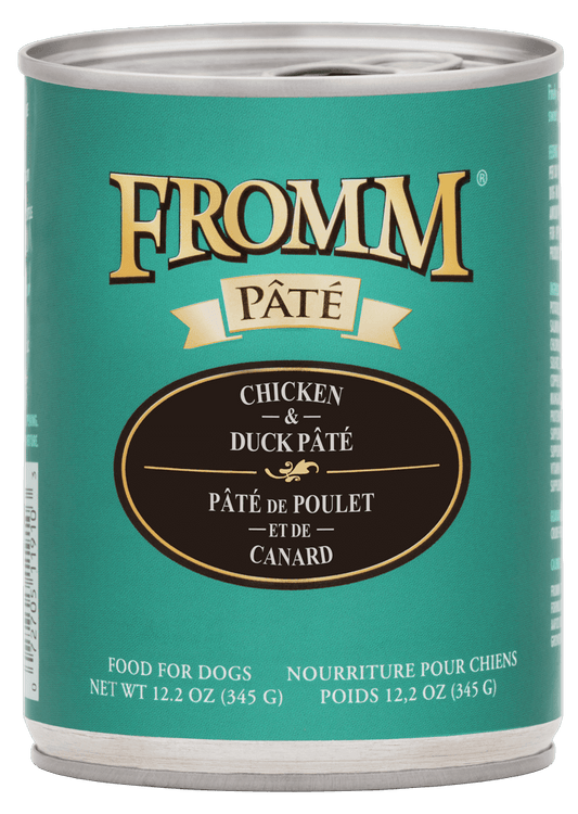 Fromm All Life Stages Chicken & Duck Pate Wet Dog Can (12.2oz) - Majestic Pet Kingdom
