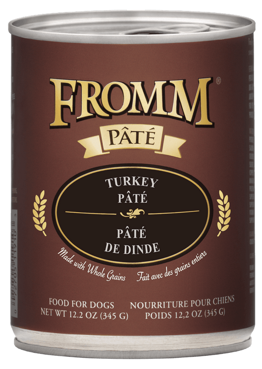 Fromm All Life Stages Turkey Pate Wet Dog Food (12.2oz) - Majestic Pet Kingdom