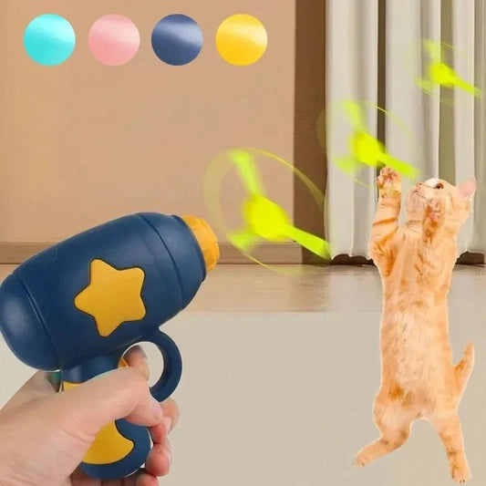 cat-flying-disc-launcher-gun-interactive-chase-training-toy-luxury-view-2 | Majestic Pet Kingdom