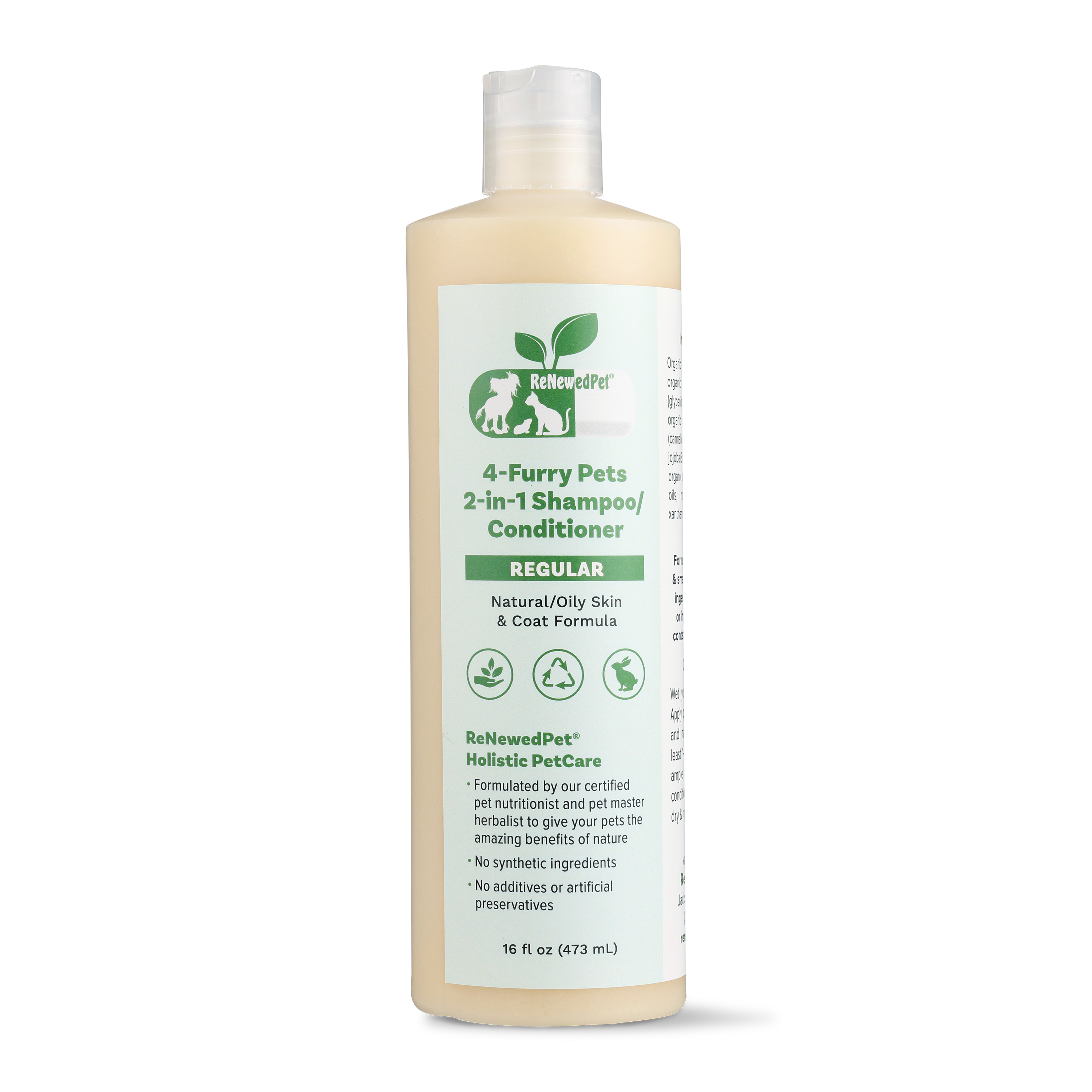 2-in-1 Natural Pet Shampoo & Conditioner for All Dogs