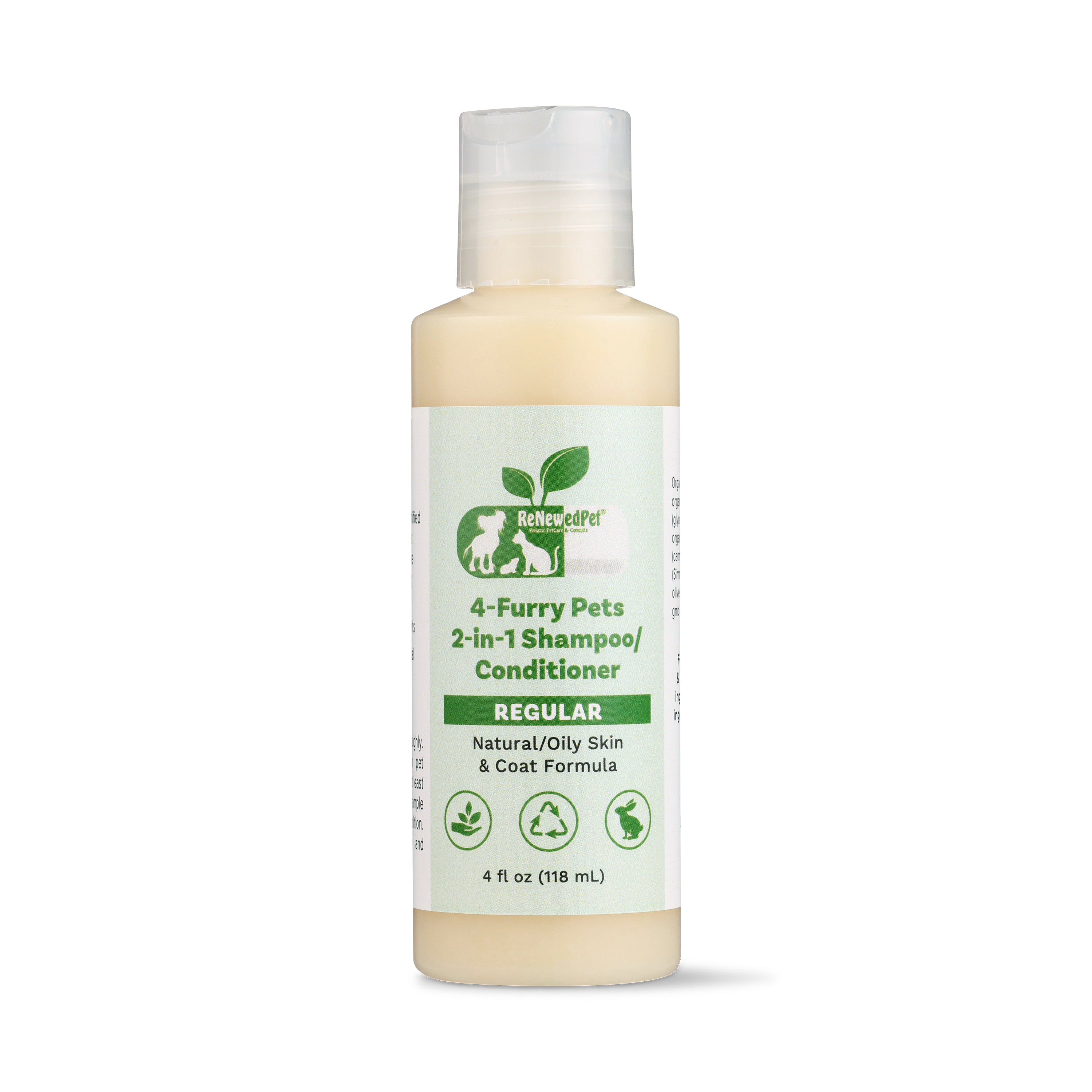 2-in-1 Natural Pet Shampoo & Conditioner for All Dogs