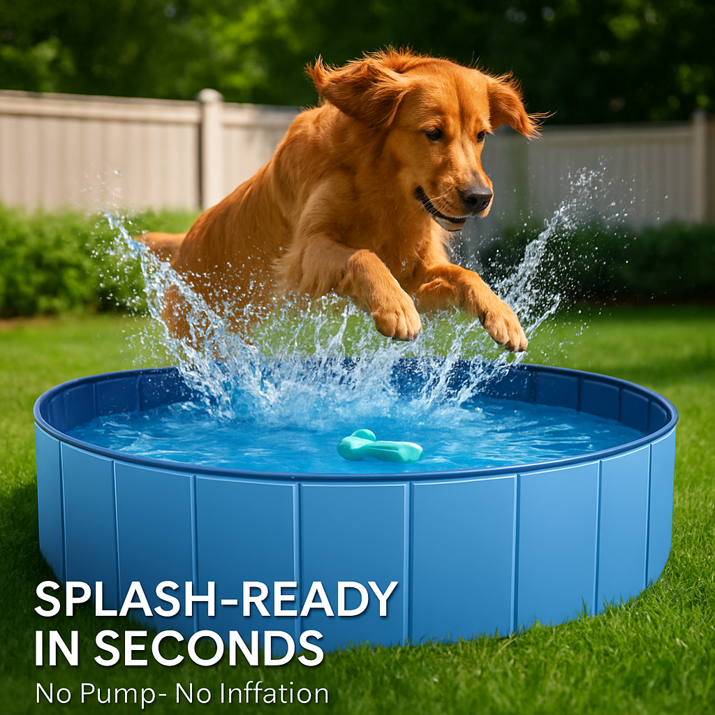 Foldable Pet Swimming Pool PVC Kiddie Baby Dog Swim Pool Bathing Tub Playmat Kids Pools